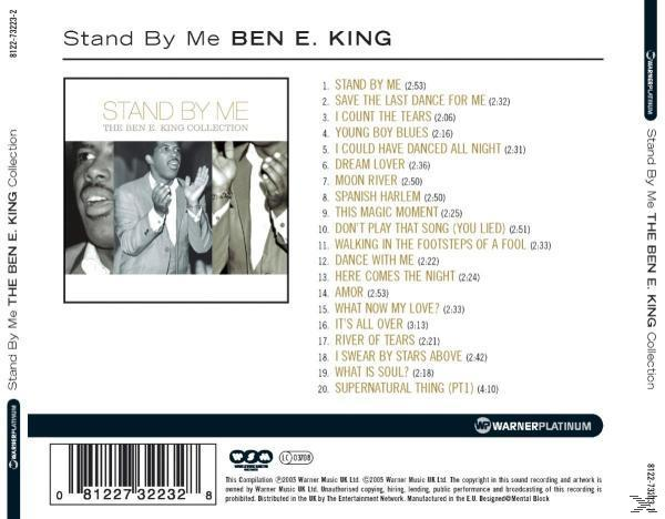 Albumcover der Compilation von Ben E. King mit Foto und Songliste.