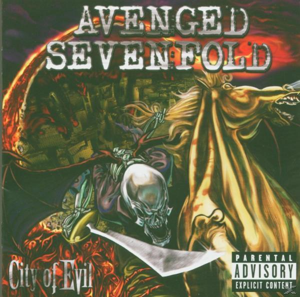 Avenged Sevenfold album borítója koponyával, lóval és lángokkal.