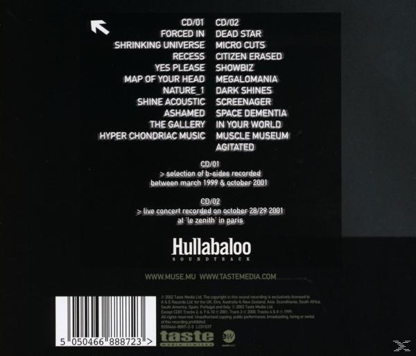 - Hullabaloo - Muse (CD)