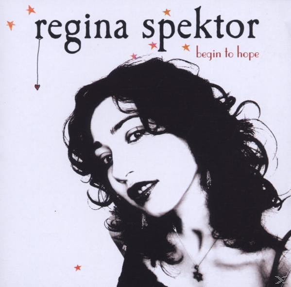 CD borító egy nő arcával. Cím: Begin to Hope. Csillagok vannak a háttérben.