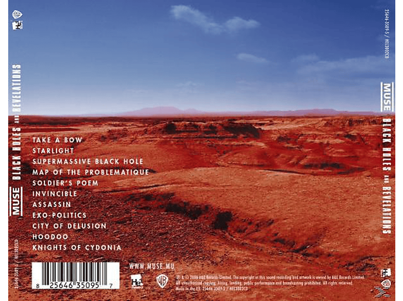 Thumbnail - Muse - Black Holes And Revelations (CD)