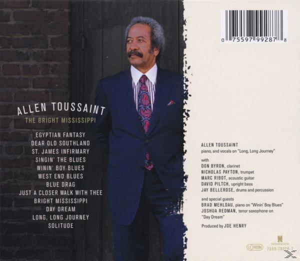 Allen Toussaint - The Bright Mississippi  - (CD)
