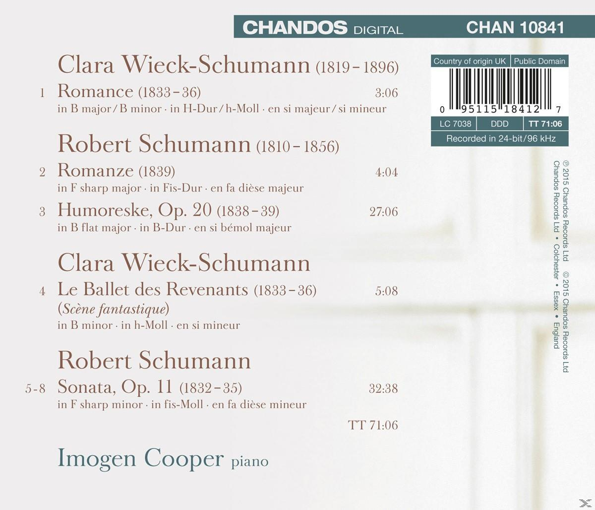 Imogen Cooper - Klavierwerke  - (CD)