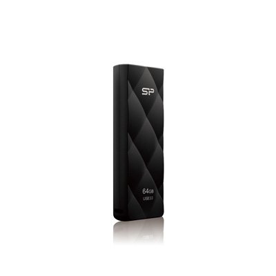 SILICON POWER SP032GBUF3B20V1K B20 USB-Stick, 32 GB, Schwarz