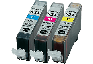 CANON CLI-521 MULTIPACK - Tintenpatrone (Mehrfarbig)