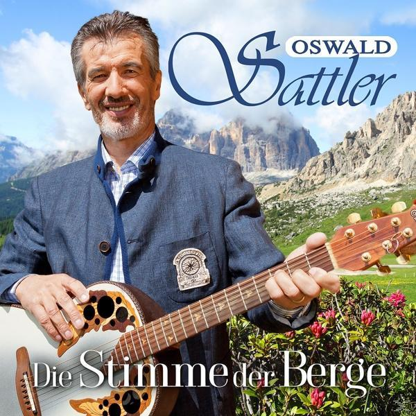 Mann mit Gitarre auf dem Albumcover. Berge im Hintergrund. Text lautet 'Die Stimme der Berge'.