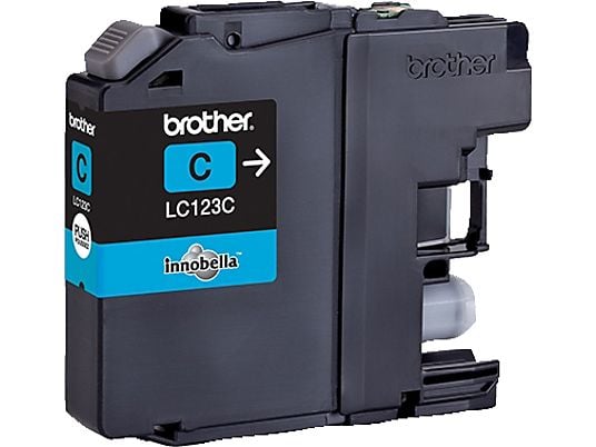 BROTHER LC123C - Cartouche d'encre (Cyan)
