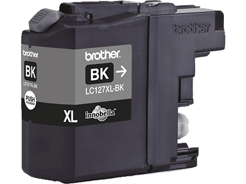 BROTHER LC 127 XLBK Tintenpatrone Schwarz (LC-127XLB)