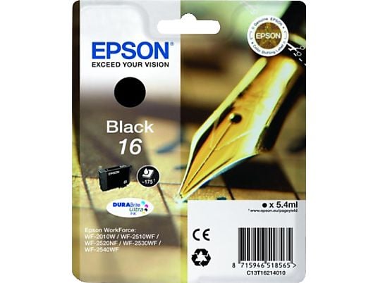 EPSON C13T16214012 - Cartouche d'encre (Noir)