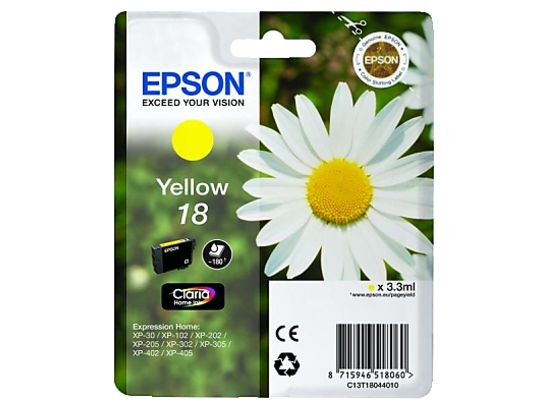 EPSON C13T18044010 - Cartuccia ad inchiostro (Giallo)