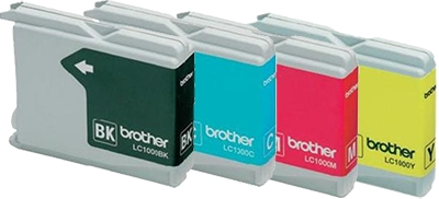 BROTHER LC-1000 Tintenpatrone mehrfarbig (LC-1000VALBPDR)