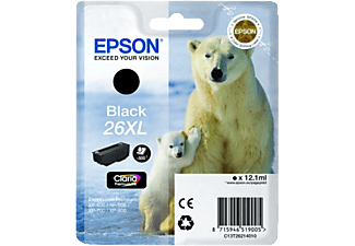 EPSON 26 XL, noir - Cartouche d'encre (Noir)