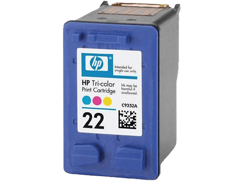 HP 22 Tintenpatrone Cyan/Magenta/Gelb (C9352AE)