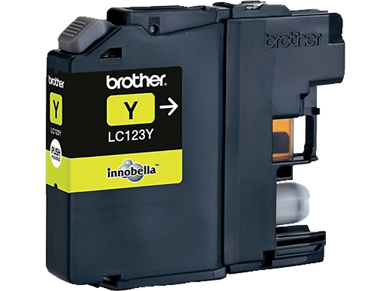 Brother Druckerpatrone LC-123Y Original Gelb LC123Y