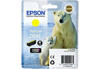 EPSON C13T26344012 - Tintenpatrone (Gelb)
