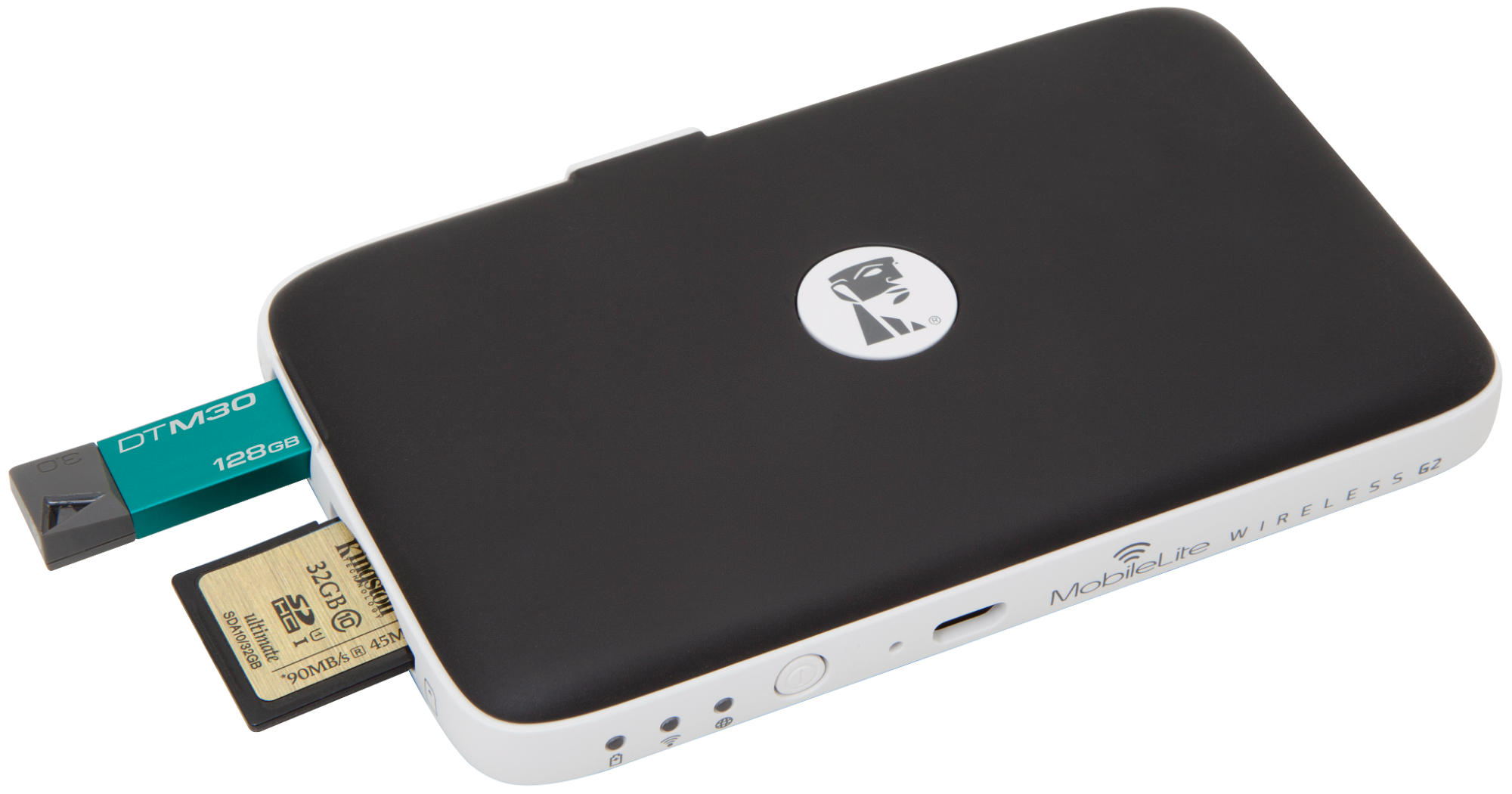 Adaptador memoria externa inalámbrico - Kingston MobileLite G2, con función router