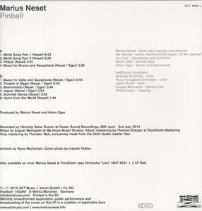 Marius Neset - Pinball  - (LP + Download)