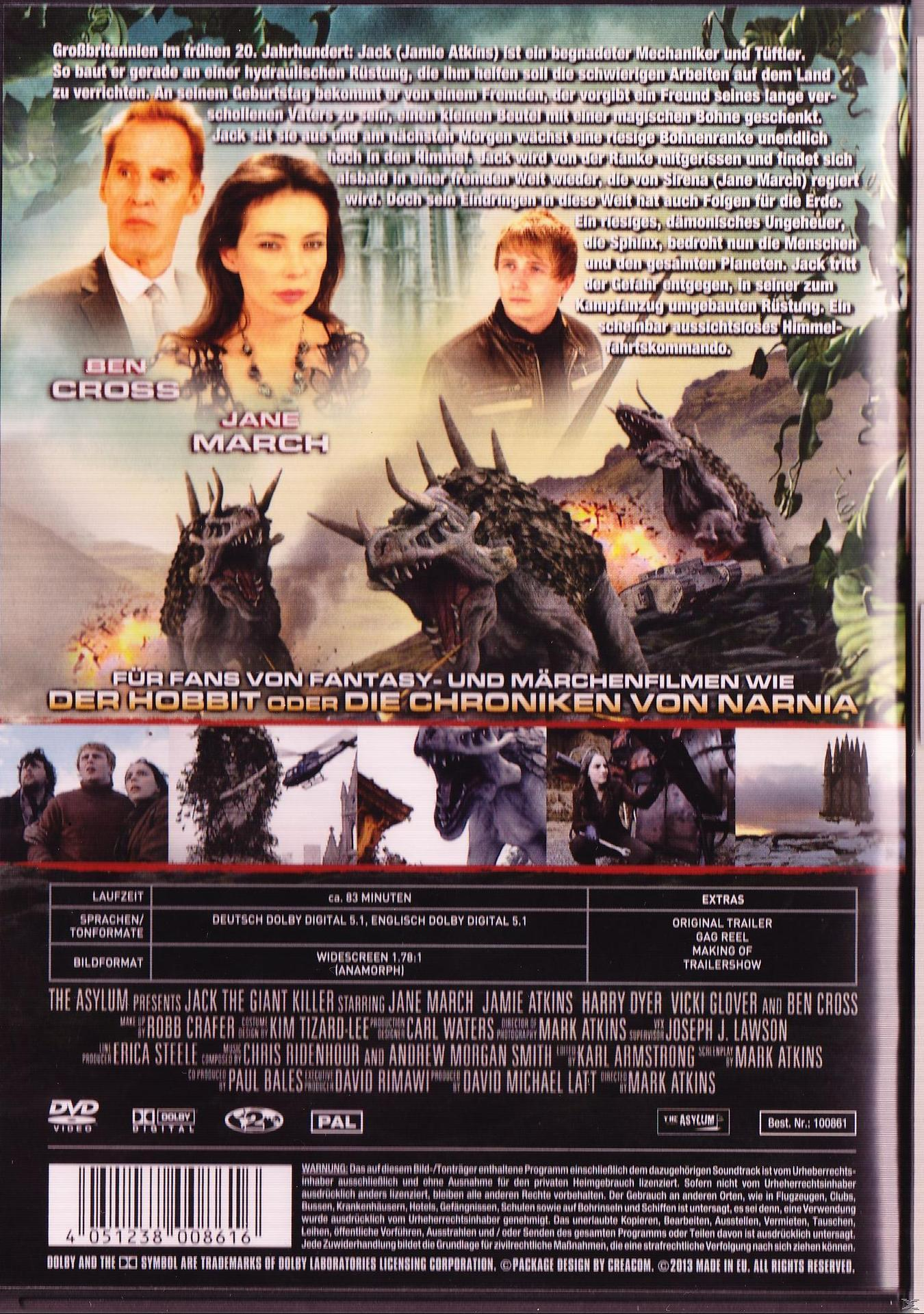 Jack the Giant Killer DVD