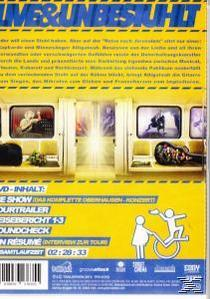 DVD-Rückseite: gelber Hintergrund mit Text und Bildern.