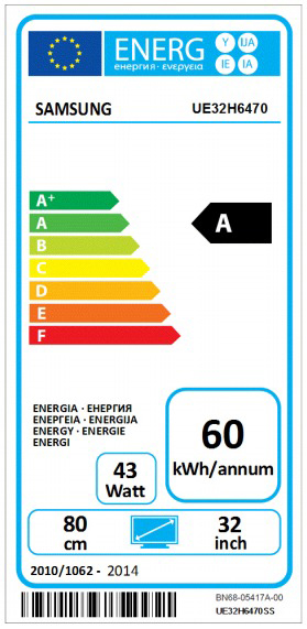 SAMSUNG UE32H6470