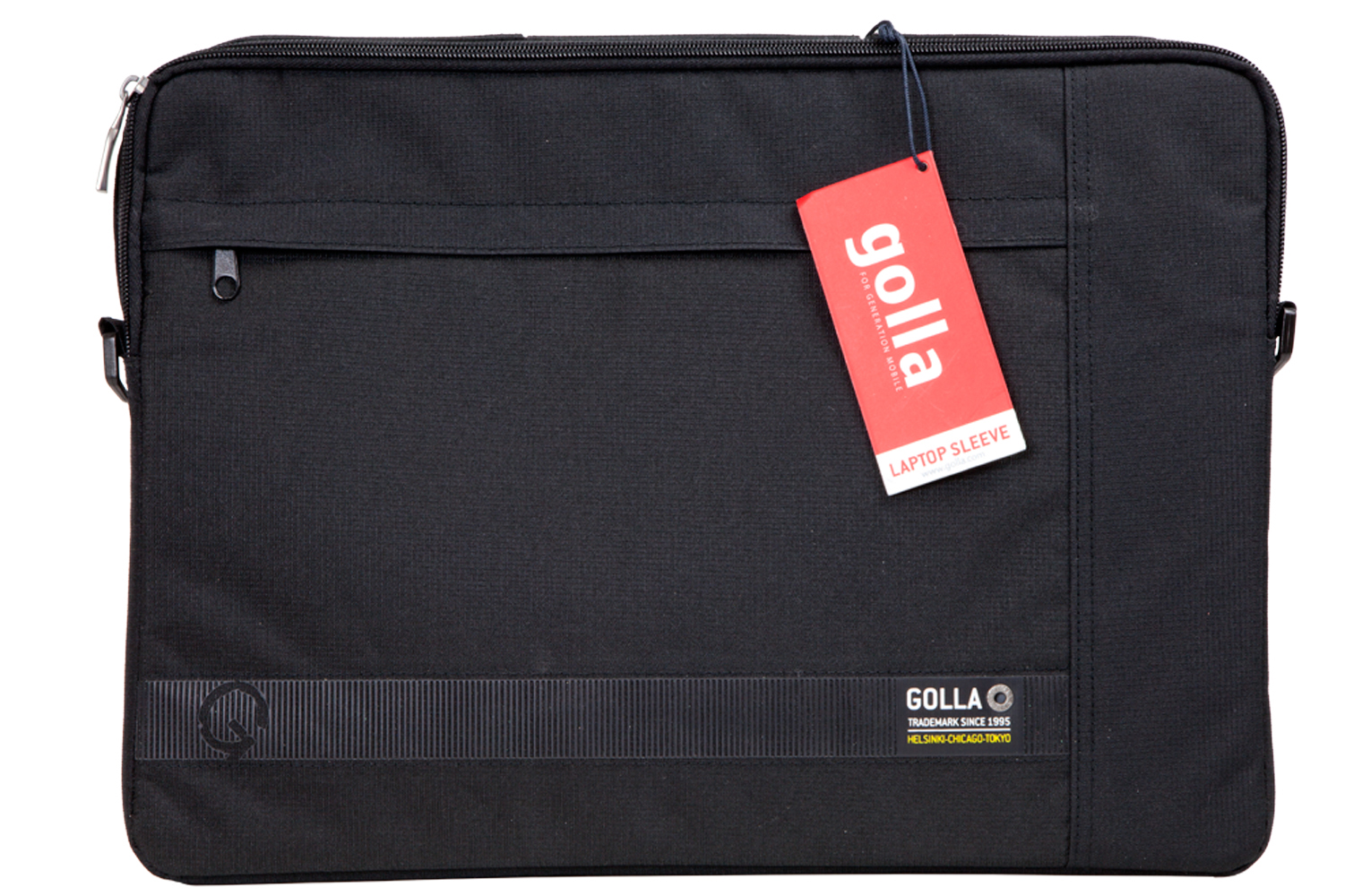 GOLLA G1454 Owen Notebooktasche für Universal, Schwarz