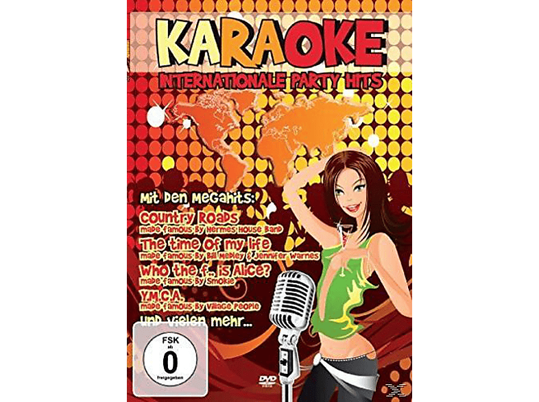 VARIOUS - Karaoke-Best Of Internationale Party  - (DVD)