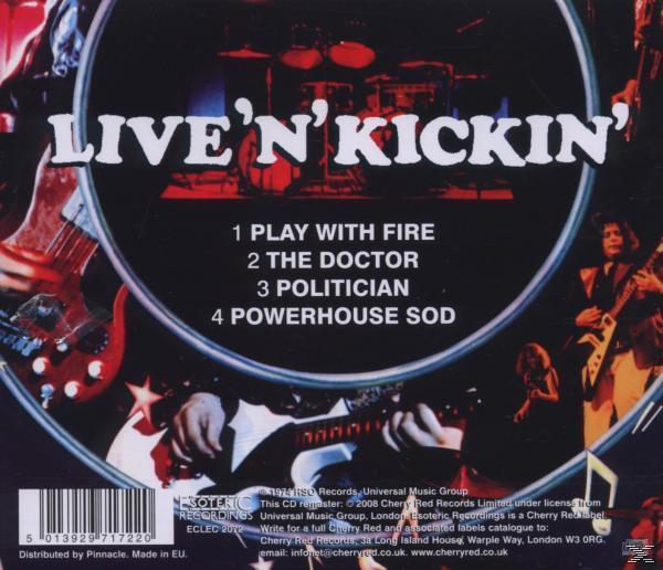 Laing, Bruce & Laing West - Live'n'kickin' (Rem.)  - (CD)