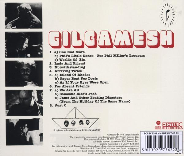 Gilgamesh - Gilgamesh (Remastered)  - (CD)