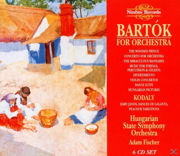 Adam Fischer, Hungarian State Symphony Orchestra - Bartok For Orchestra  - (CD)