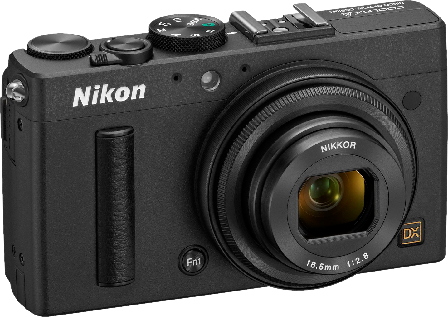NIKON Coolpix A fekete digitális fényképezőgép