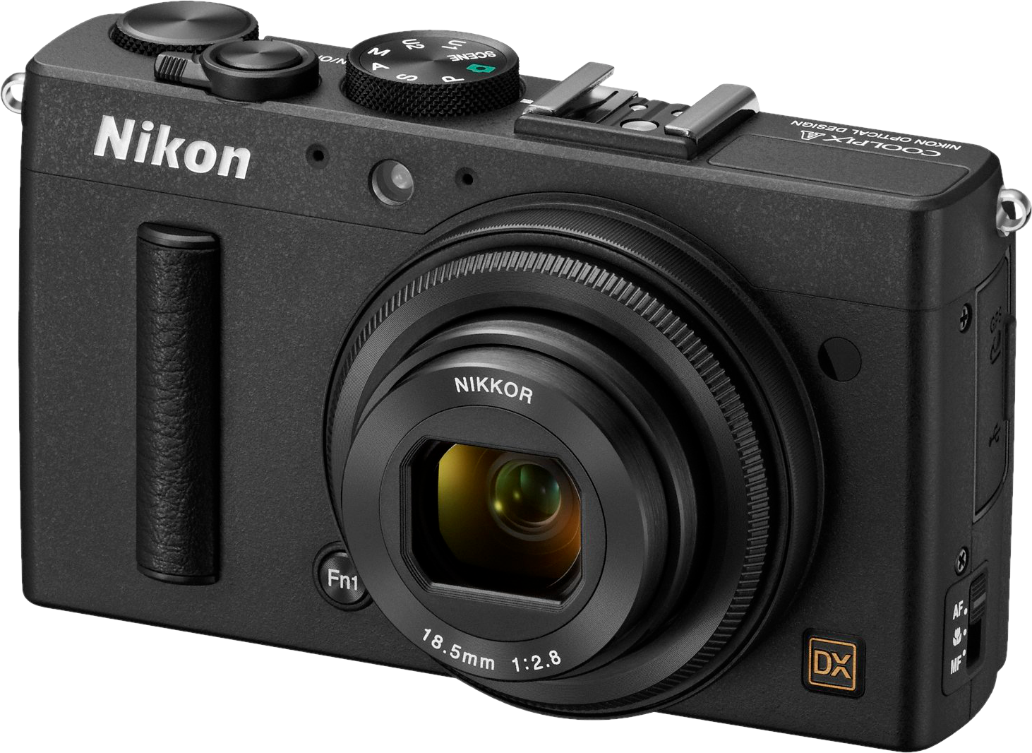 NIKON Coolpix A fekete digitális fényképezőgép