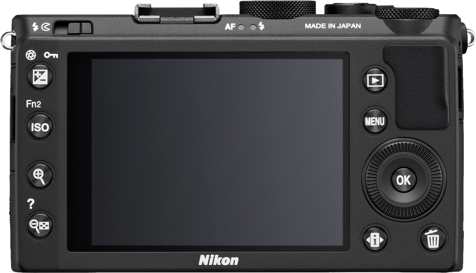 NIKON Coolpix A fekete digitális fényképezőgép