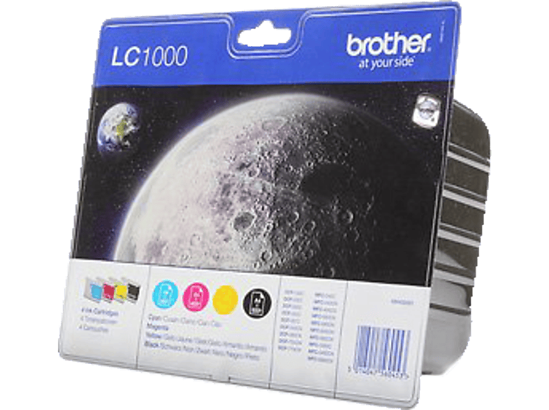 BROTHER LC-1000 Tintenpatrone (LC-1000VALBPDR) mehrfarbig