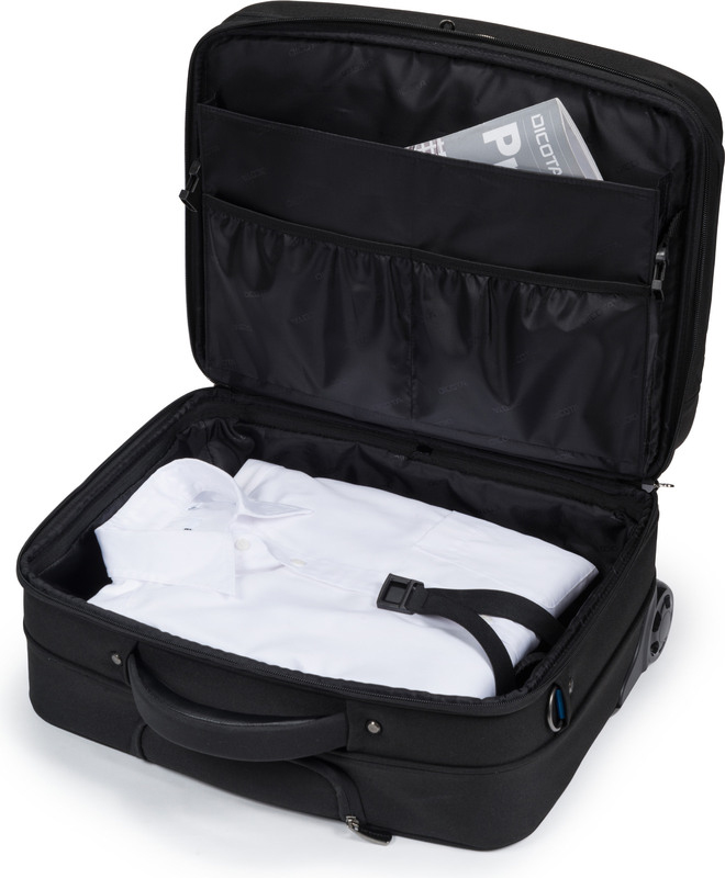 DICOTA D30924 Multi Roller Pro Notebooktasche Trolley für Universal, Schwarz