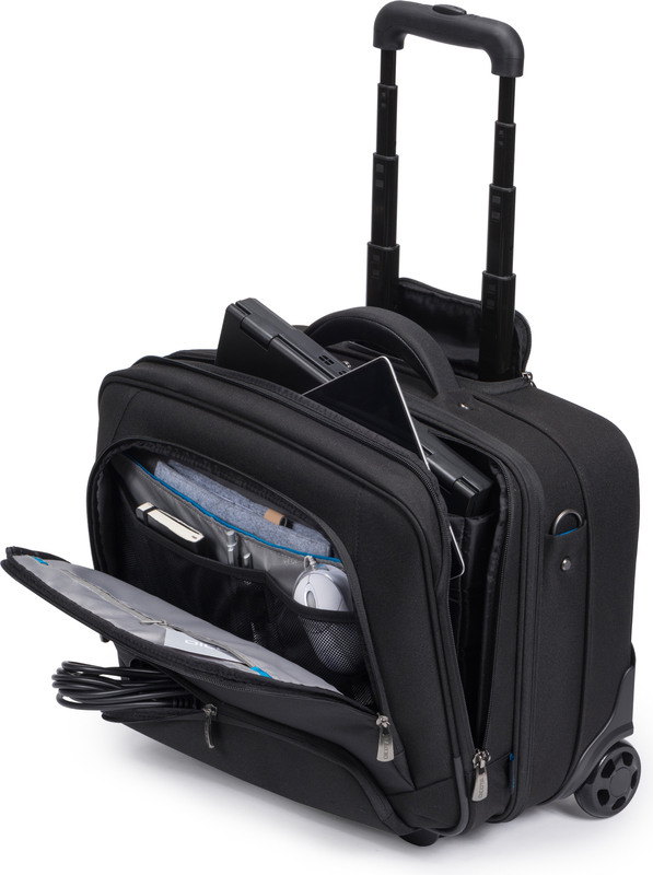 DICOTA D30924 Multi Roller Pro Notebooktasche Trolley für Universal, Schwarz