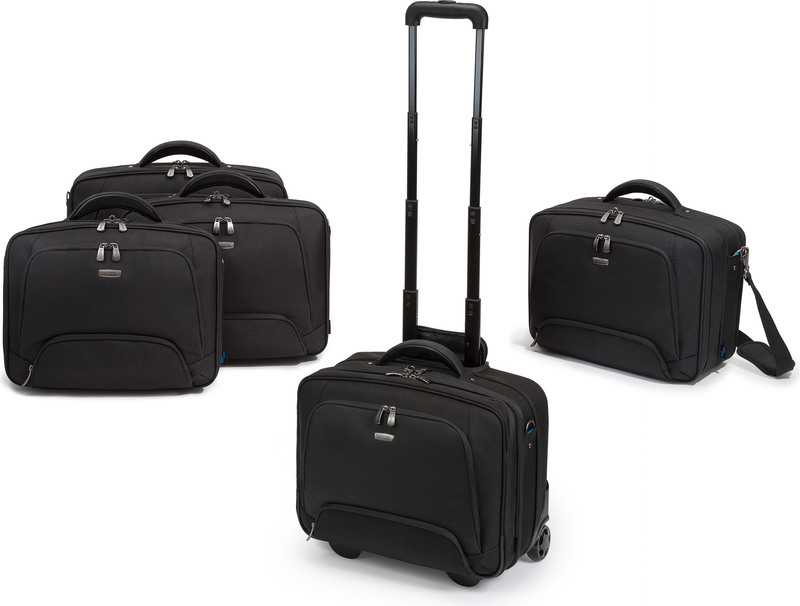 DICOTA D30924 Multi Roller Pro Notebooktasche Trolley für Universal, Schwarz