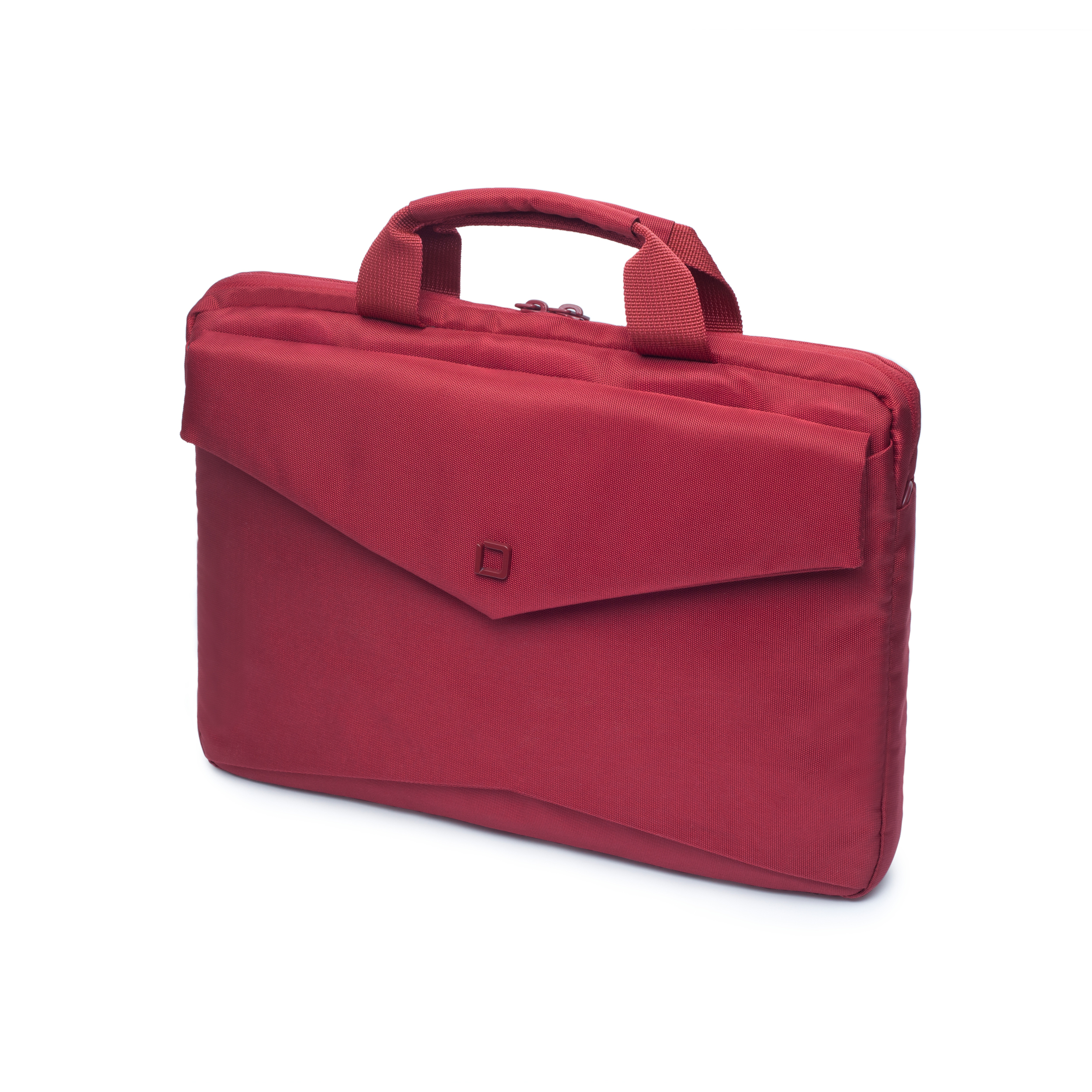 DICOTA D30607 Code Notebooktasche Umhängetasche für Universal Polyester, Rot