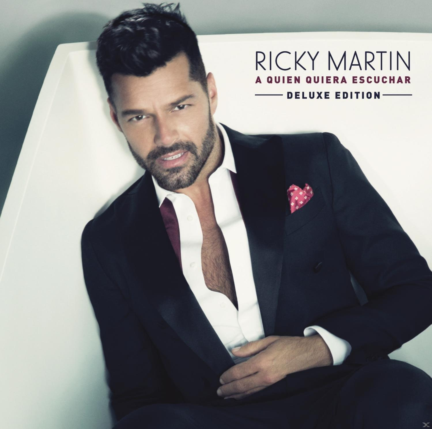 Quiera Escuchar Ricky Martin (CD) - Quien - A