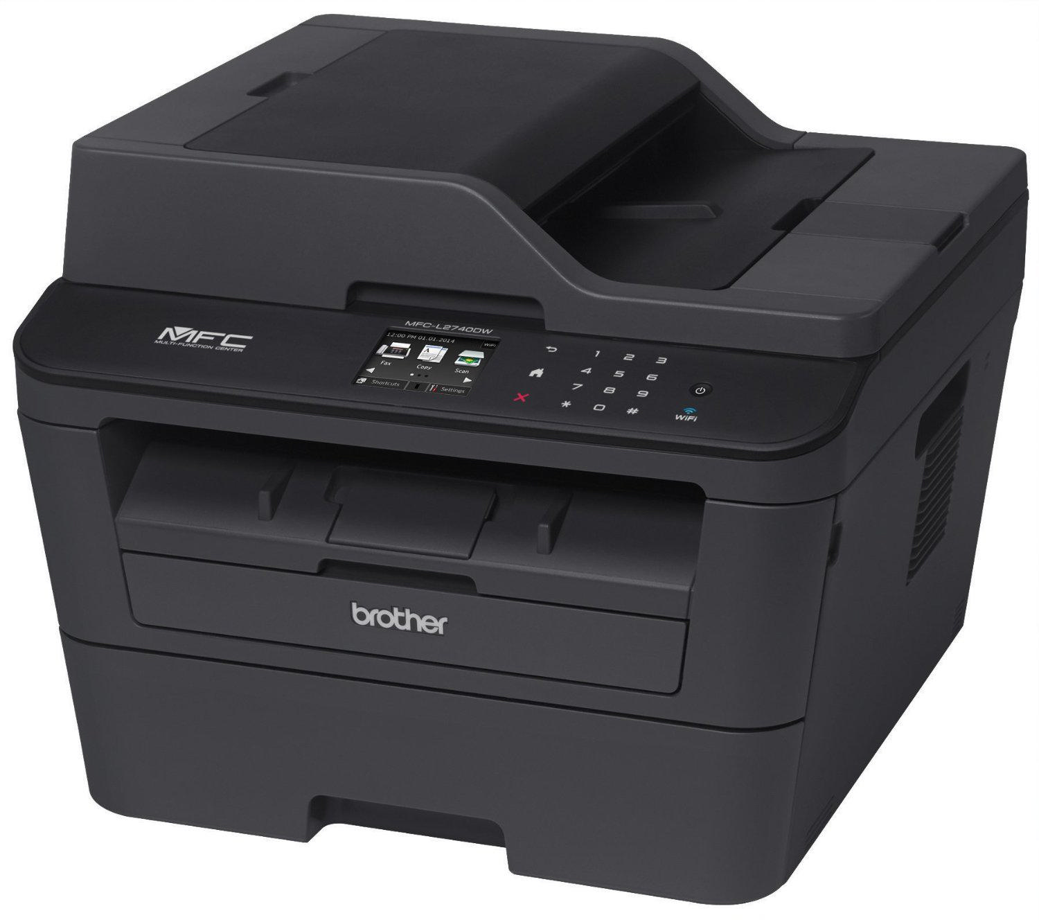 BROTHER MFC-L2740DW Kablosuz Ağ Bağlantılı Çift Taraflı Baskı Özellikli Çok Fonksiyonlu Lazer Yazıcı