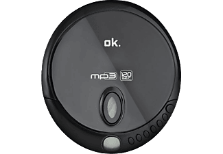 OK Lecteur CD portable Noir (OPC 310-B)
