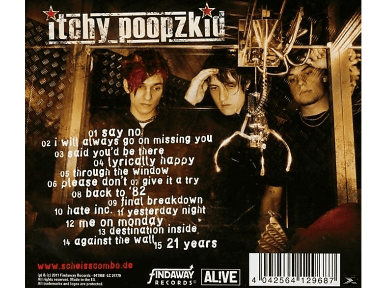 Thumbnail - Itchy Poopzkid - Heart To Believe (Reissue) (CD)