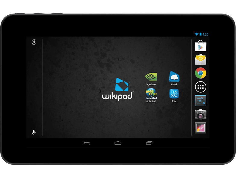 WIKIPAD 7 inç Android Siyah Oyun Tableti Fiyat & Özellik | MediaMarkt