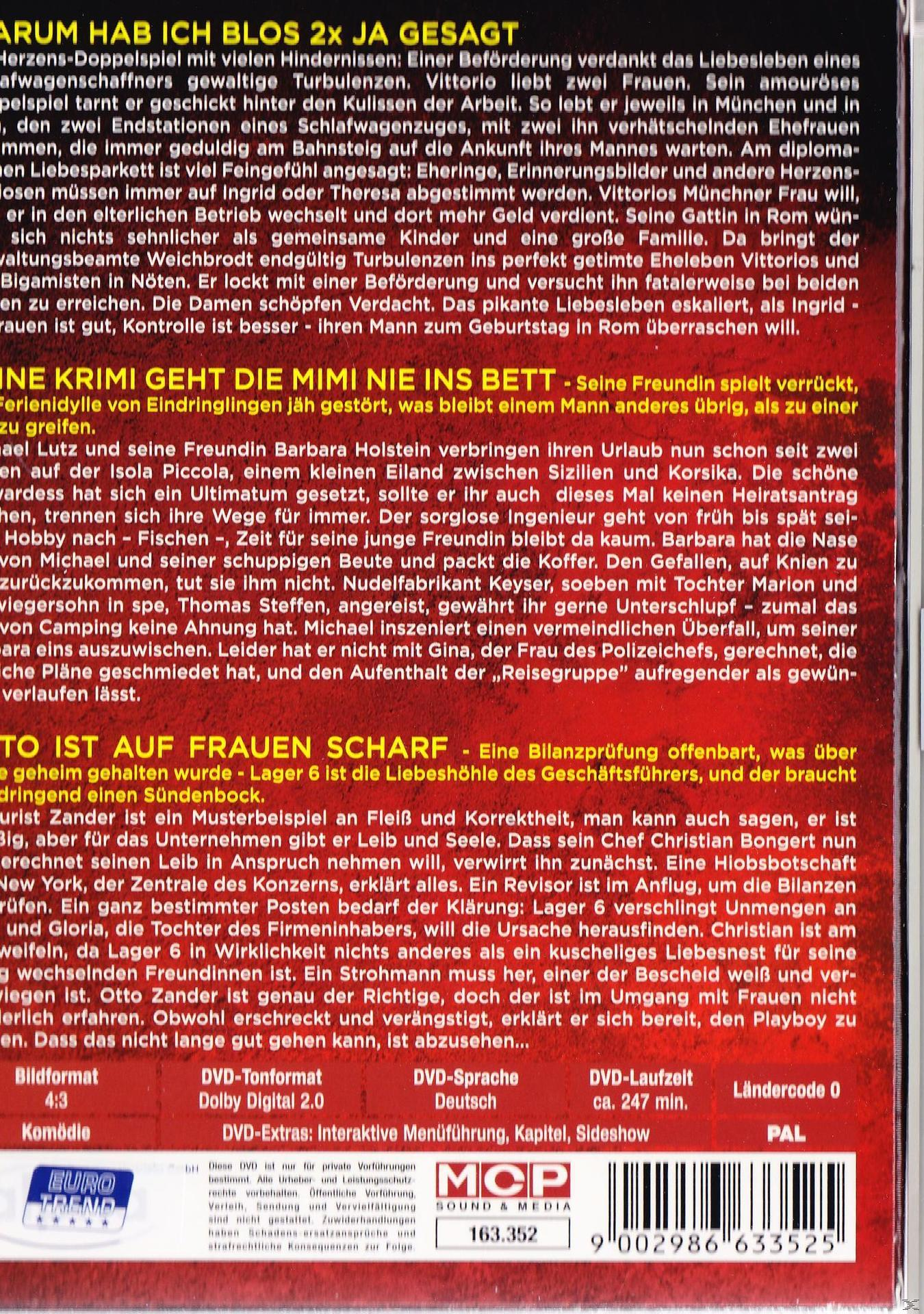 DVD-Hülle mit Text, Logo und verschiedenen Informationen.