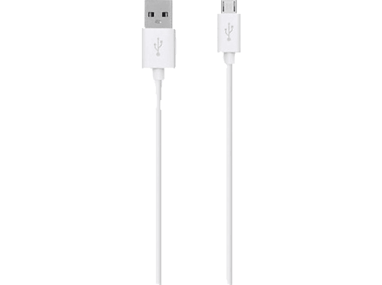 BELKIN kabel USB - microUSB wit (F2CU012BT2M-WHT)