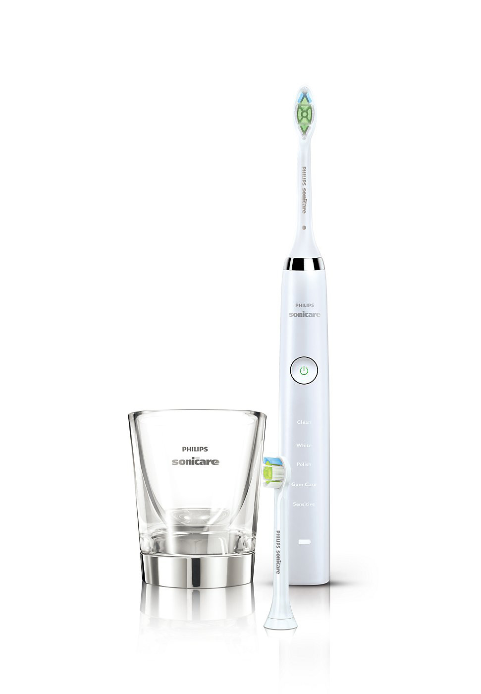 PHILIPS HX 9332/34 Sonicare Diamond Clean  elektrische Zahnbürste Weiß