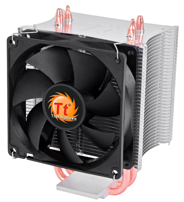 THERMALTAKE Contac 16 Prozessorkühler für Sockel CPU Kühler, Schwarz