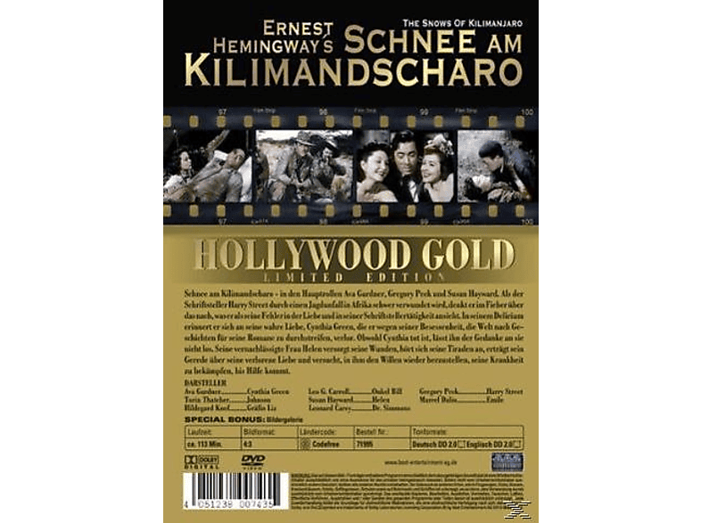 Thumbnail - Schnee Am Kilimandscharo DVD