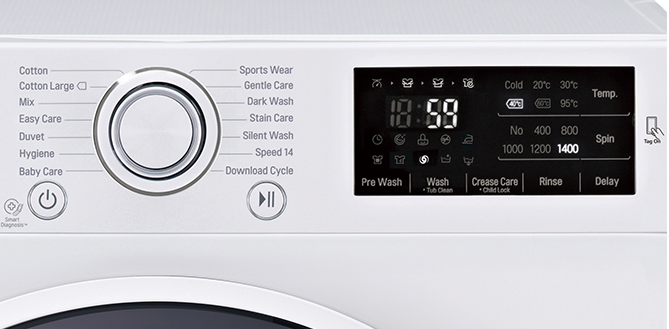 LG F14U2TDN0 Direct Drive mosógép