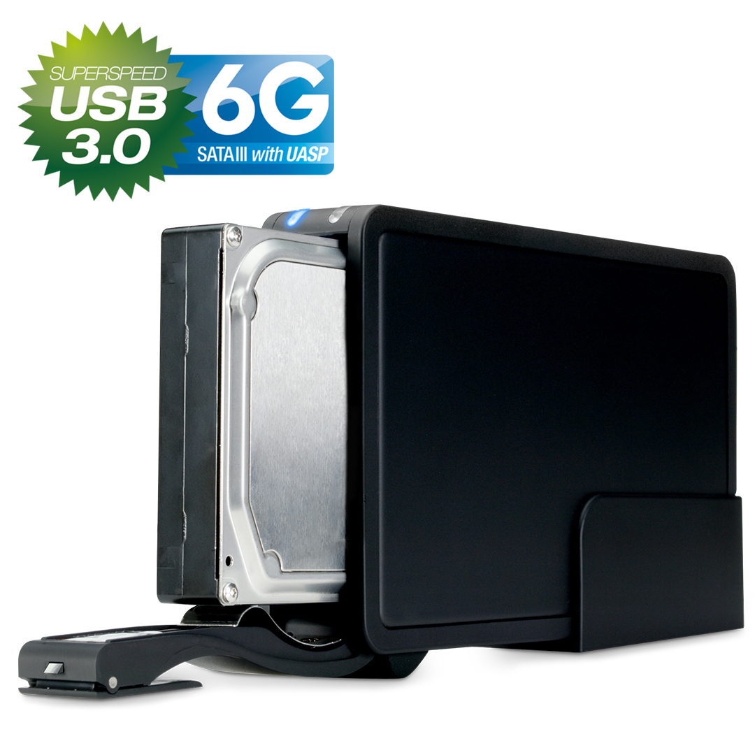 FANTEC 1697 ER-35U3-6G, Schwarz