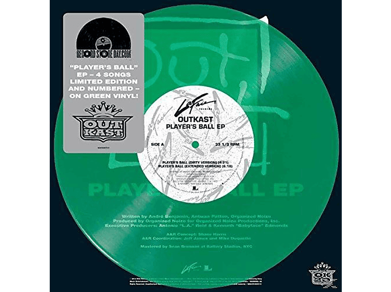 Outkast - Player\'s Ball EP (lim.transparentes grünes Vinyl)  - (EP (analog))
